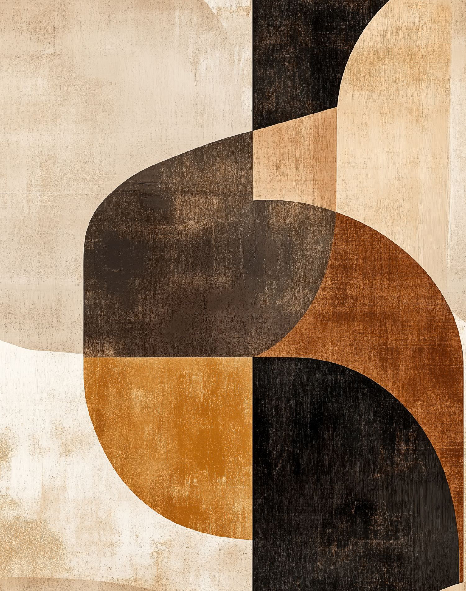 Lark Manor™ Abstract Mid-Century Geometric Peel and Stick Wallpaper ...