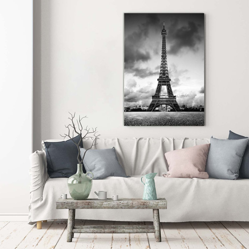 Eiffel Tower Paris - Wrapped Canvas Print