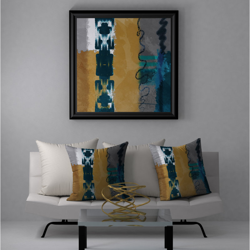 Housse de coussin carrée/insert, 24" X 24"