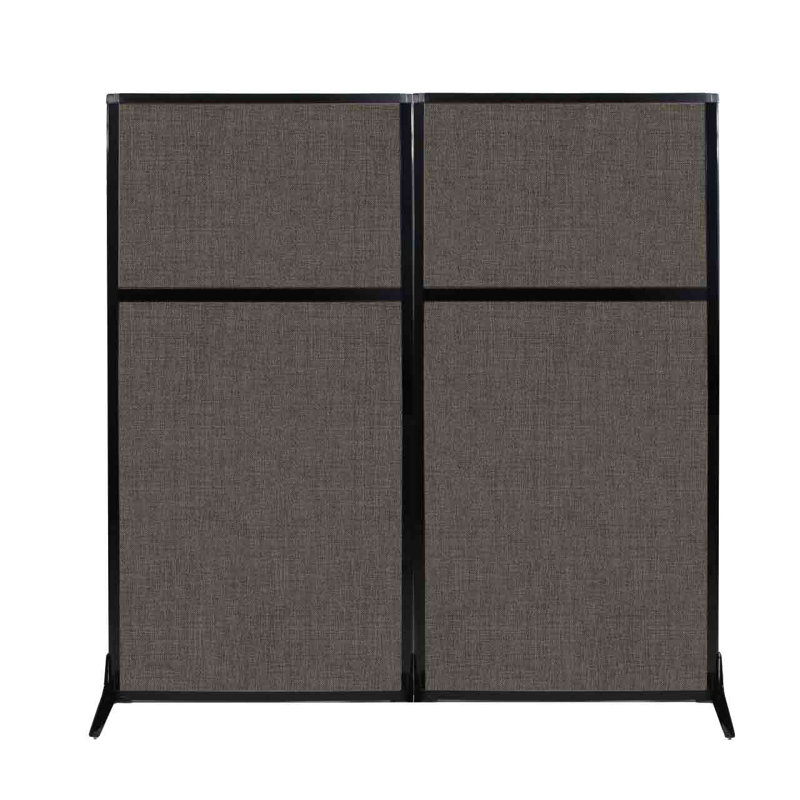 Workstation Partition, Mocha, 66"