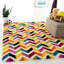 Tapis multicolore à chevrons-33651670