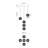 Marni 5 - Light LED Cluster Pendant-63492193