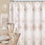 Ensemble de crochets de douche Rose Vine - Anneaux de rideau au design unique - 12 crochets en résine pour personnaliser votre espace de douche