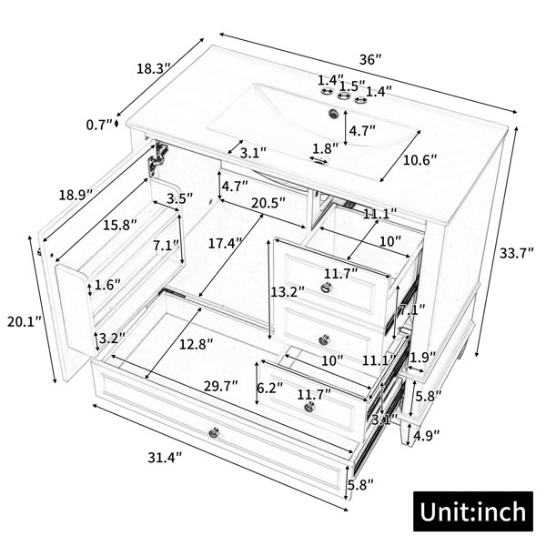 Dimensions du produit