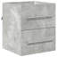 Bathroom Cabinet with Mirror Vanity Unit Sink Cabinet Engineered Wood-651576920