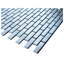 Carreau de mosaïque murale en acier inoxydable à joint brique 0,5 "x 2" Modena