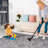 Entryway & Living Room Area Rug - 0.35" Pile Stain Resistant Low Shedding Kid Safe