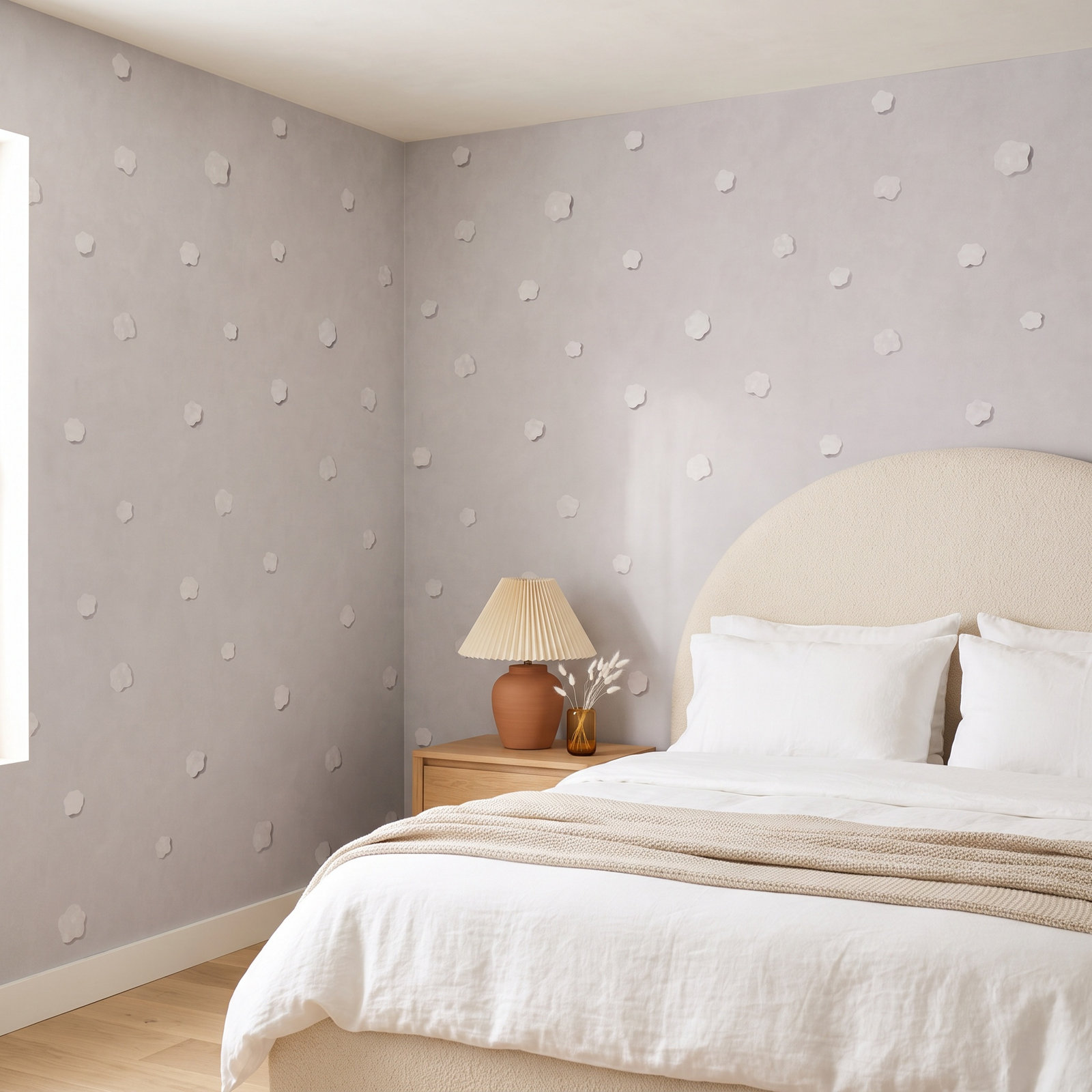 Backdrop Wallpaper Roll, Gray