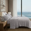 4 Pieces Cal King Cotton Sheet Set,Grey