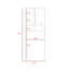 Gretal Freestanding Bathroom Storage Furniture Set