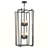 8 - Light Dimmable Lantern Geometric Chandelier-1276474730
