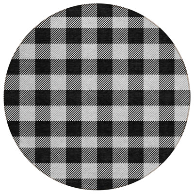 Colzie Plaid Indoor / Outdoor Rug