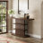 63" Vintage Narrow Console Table With 2 Tier Open Storage Shelves,Stylish Design High Weight Capacity,Suitable For Living Room,Hallway, Corridor And Bedroom-1754921911