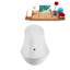 1790.7mm x 800.1mm Soaking Acrylic Bathtub-931519576