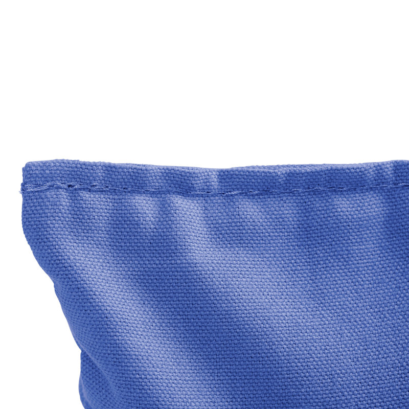 Victory Tailgate 4 Royal Blue Solid Colour Regulation Corn Filled Cornhole Bags, Royal Blue