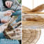 Luminaire suspendu en rotin Whisper Leaf
