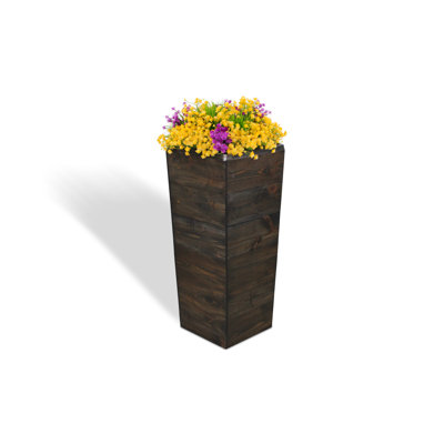 Ullrich Handmade Wood Pot Planter