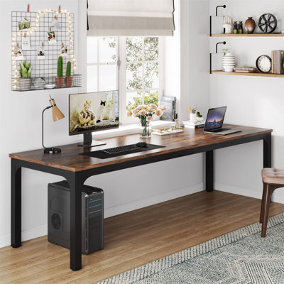 Perello 78.74'' W Long Rectangular Computer Desk