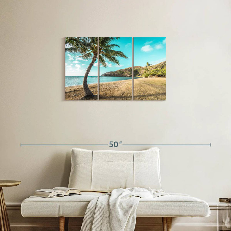 Gillard Honolulu Beach Palmiers, H 20 po x l 33 po