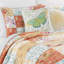 Ensemble de courtepointe réversible en coton Francesca-1533306122