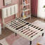 Ensemble de chambre avec lit plateforme tapissier 3 pièces Dejacha-926443516-926443514
