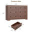 Commode 6 tiroirs Mid-Century