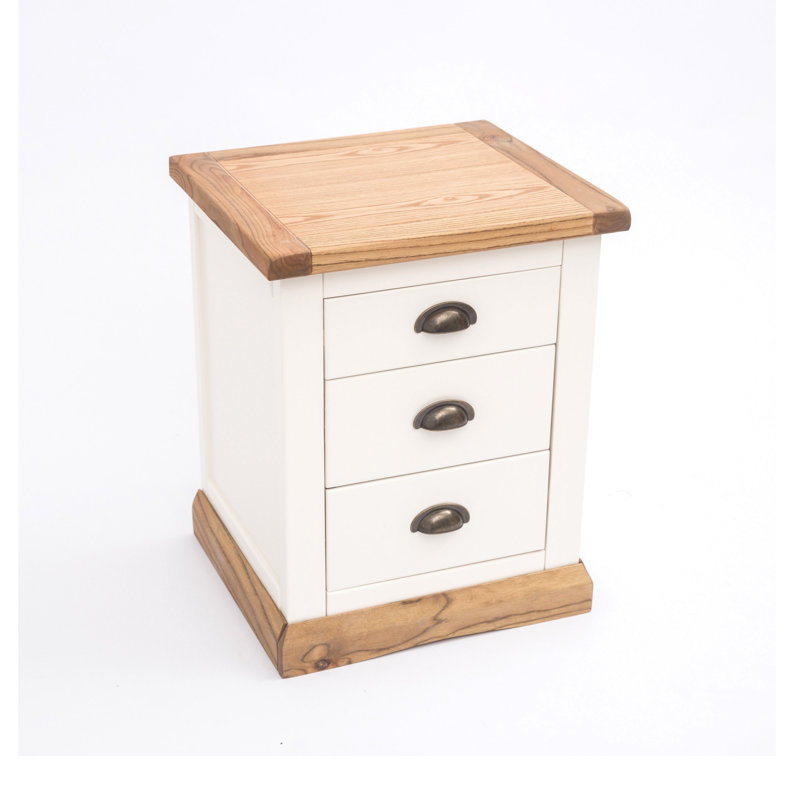 Caius 45 cm W Bedside Table