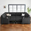 Canapé-lit modulaire escamotable en canapé-lit surdimensionné en Pen Pena-440765701