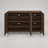 Araminta 47" W 16-Pair Fluted Shoe Storage with Vertical Fluted Front-1429577468