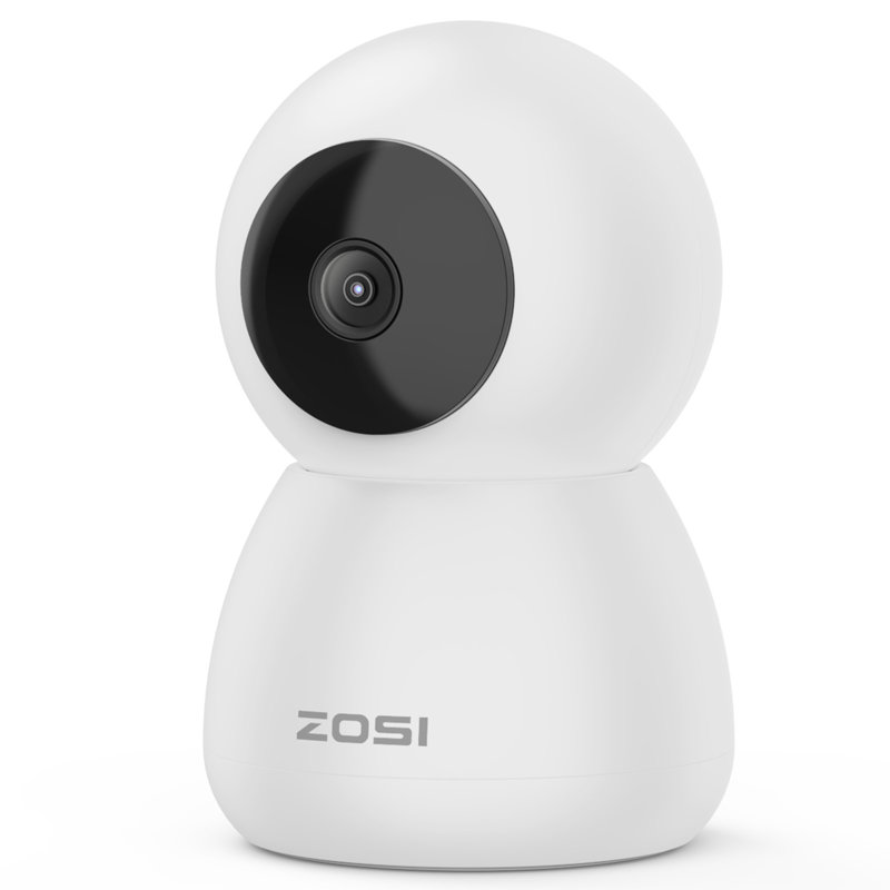 C516 4MP WIFI Security Camera, 360° PTZ Indoor Pet Monitor, Motion Track, 2-Way Audio