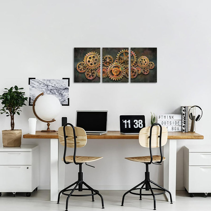 3 Piece Wrapped Canvas Set