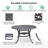Rectangle DIning Table, Espresso Brown