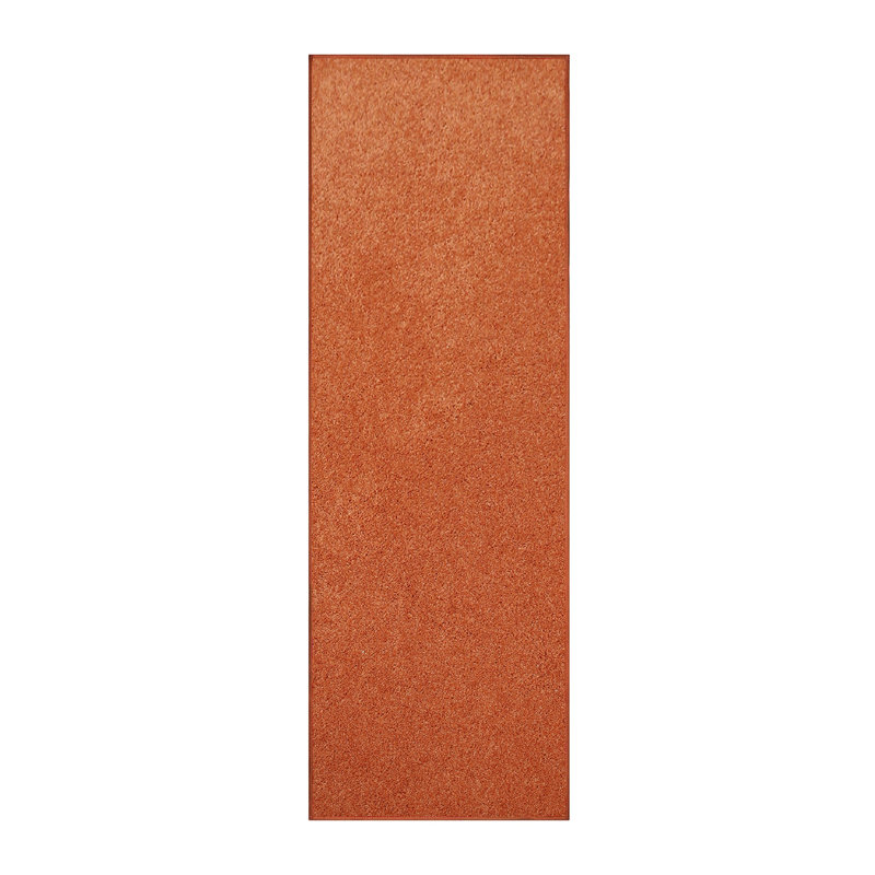 Modern Plush Pet and Kids Friendly Solid Color Area Rugs, Stain & Fade Resistance, Bedroom, Playroom and Kidsroom, Event, Wedding, Perfect for Living Room, Dining Room, Orange Mentzer Rug