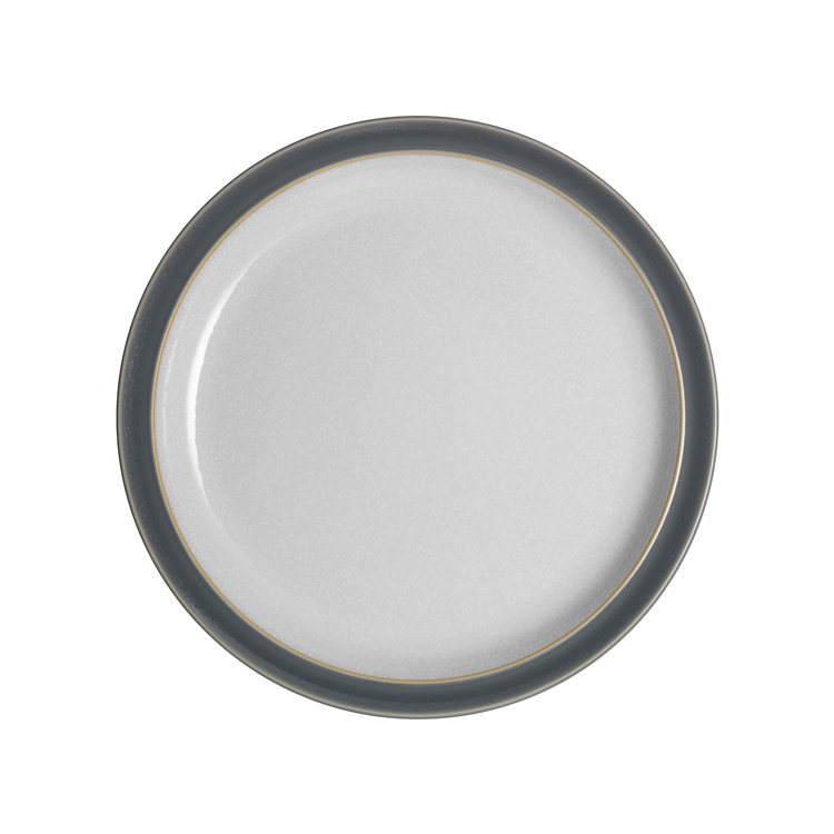 Elements Medium Plate, Fossil Gray