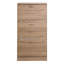 3 compartiments de rangement pour chaussures, 3 supports en bois pour le hall d'entrée - panneau de particules fabriqué, grande capacité de rétention, 2 tiroirs, - revêtement de traitement de surface, texture de la couche de finition, procédure d'assemblage facile