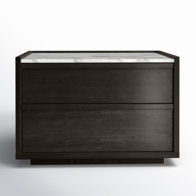 Brookline Acacia Nightstand
