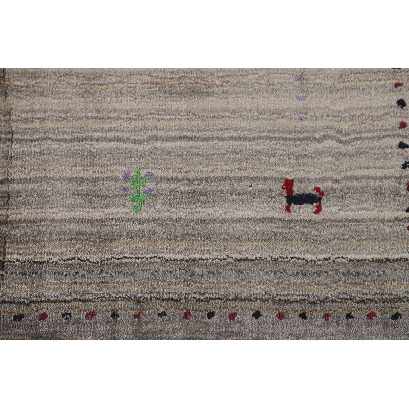 Handmade Gabbeh Oriental Rug