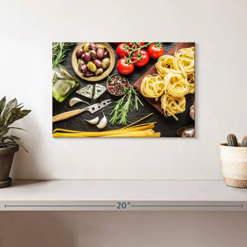 Yarlin Cooking Pasta, 8" H x 12" W