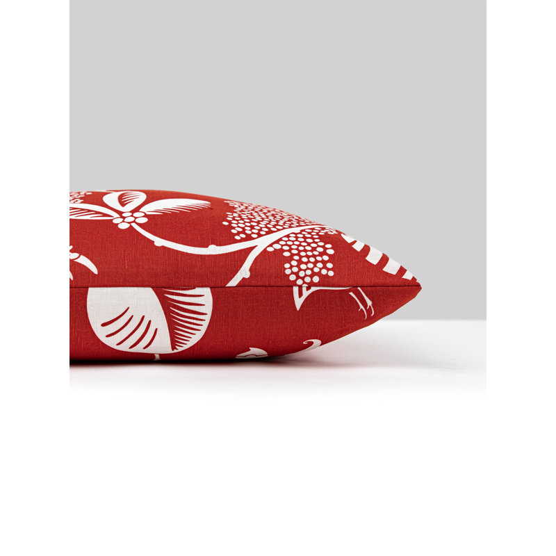 Coussin en coton réversible, Redhot