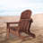 Oversized Wooden Outdoor Folding Adirondack Chair With Pre-Assembled Backrest & Seatboard, Perfect For Garden, Patio, And Deck