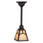 Luminaire suspendu géométrique 1 lumières lanterne Darrell