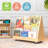 ECR4Kids Double-Sided Mobile Book Display, Classroom Bookshelf-106886384