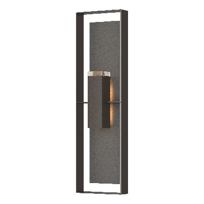 Shadow Box Flush Mount Outdoor Wall Sconce