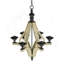 Suspended luminaire with adjustable chain