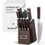 Kuisine 12-Piece Damascus Steel Knife Block Set