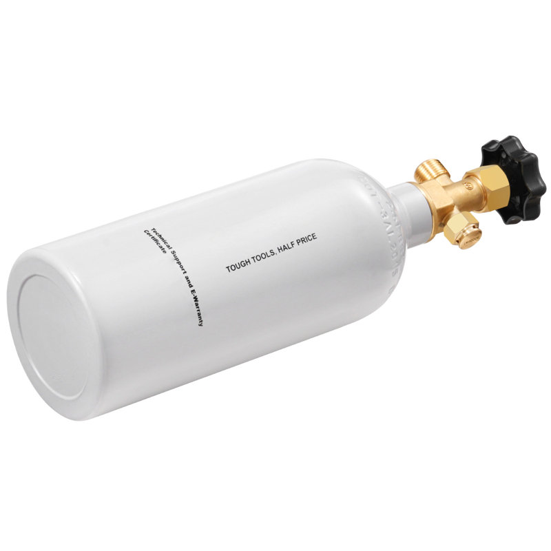 Réservoir à CO2 2,5 lb, nouveau cylindre en alliage d'aluminium avec valve CGA320 approuvée par le DOT