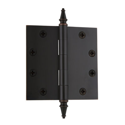 4.5'' x 4.5'' Brass Butt Bearing Hinge