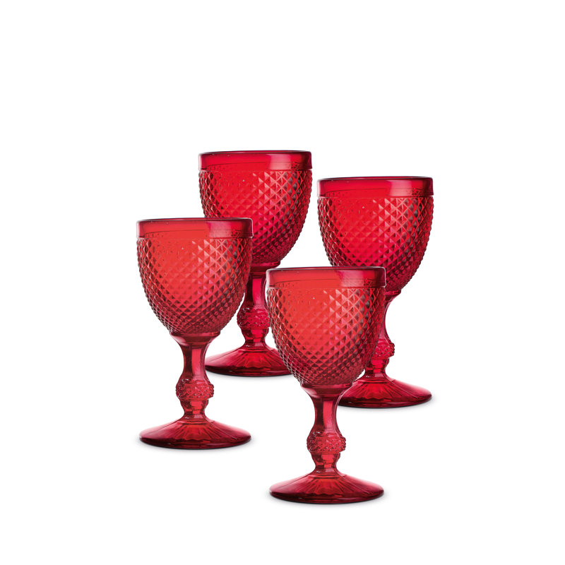 Bicos Handmade Goblet, Red