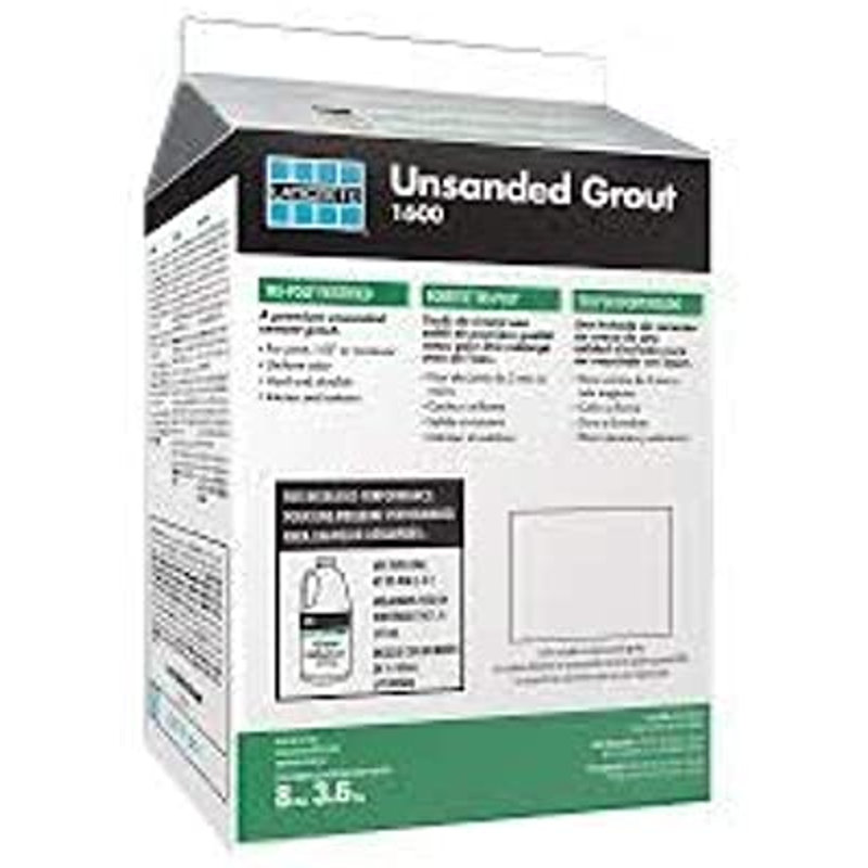 Coulis sans sable LATICRETE 1600 8 lb - Gris naturel