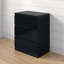 Carlton 3 Drawer Chest Of Drawers: 60cm Wide. High Gloss Front. Scratch Resistant. Modern No Handle Design. 12cm Deep Drawers-39703020